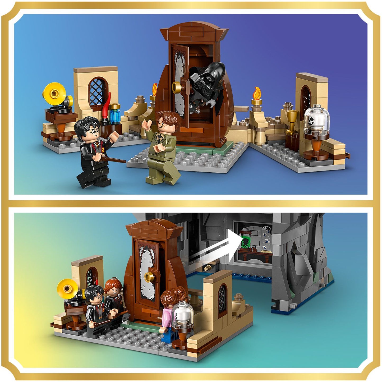 LEGO® Harry Potter™ Kasteel Zweinstein™: Ziekenzaal Bouwspeelgoed - Speelset met 7 Minifiguren - 76463