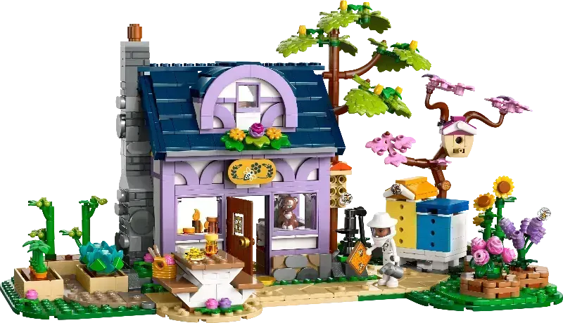 LEGO Imkerhuis en bloemen 42669 Friends