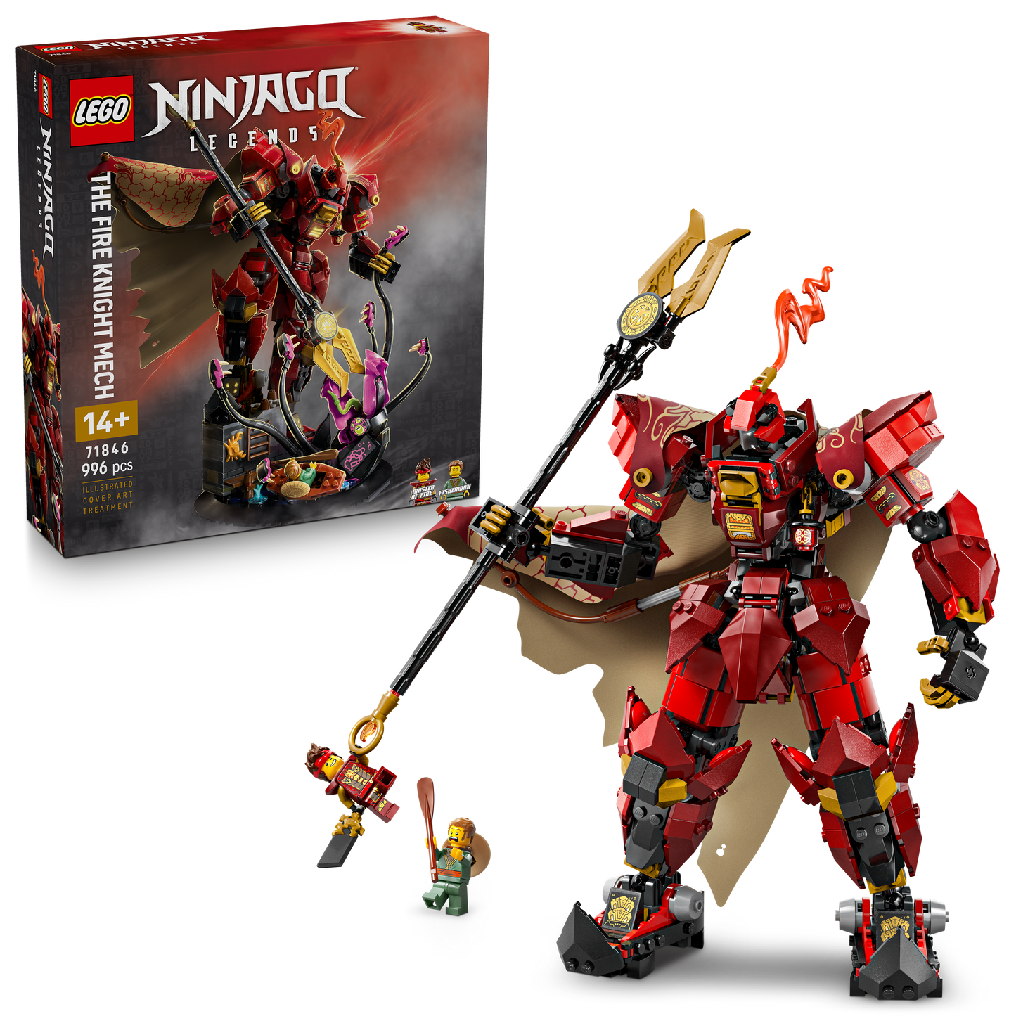 LEGO De vuurriddermecha 71846 Ninjago (Pre-Order: juni)