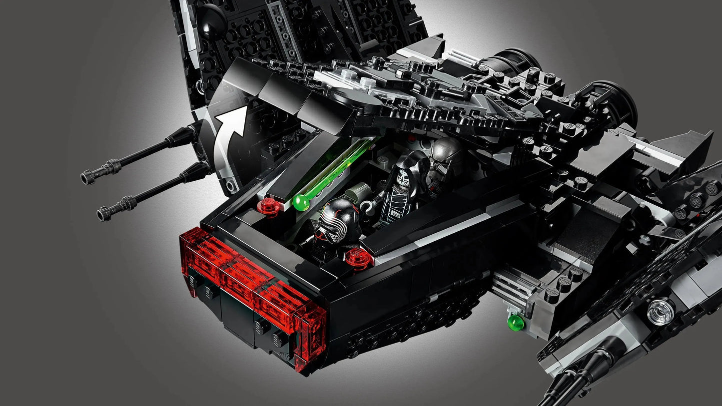 LEGO Kylo Ren's shuttle inclusief Kylo Ren, Pryde, Sith, Troopers en Knights 75256 StarWars