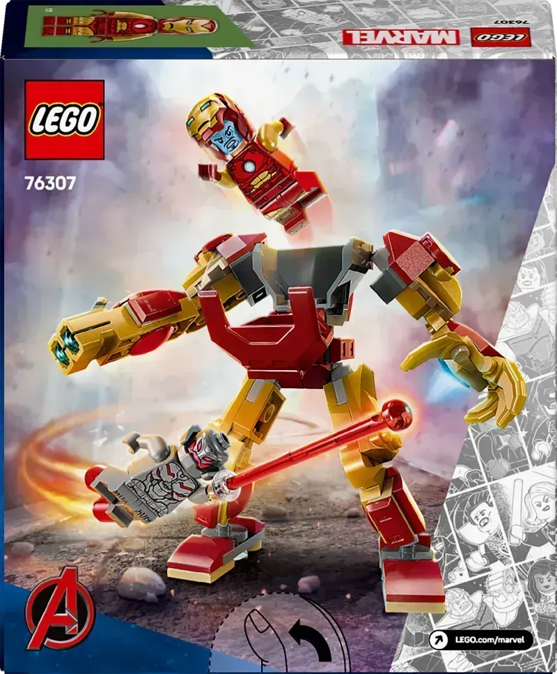 LEGO Iron Man vs Ultron 76307 Superheroes (Pre-Order: January 2025)