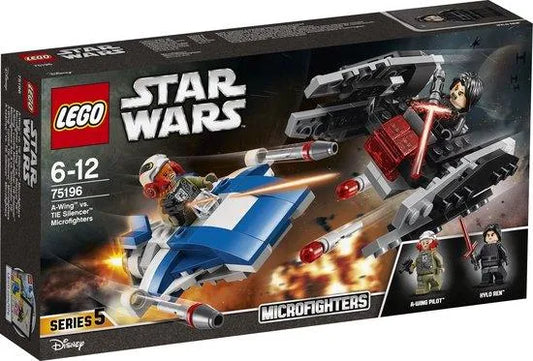 LEGO A-Wing vs. TIE Silencer Microfighters 75196 Star Wars - MicroFighters LEGO STARWARS @ 2TTOYS | Official LEGO shopđ𼰠LEGO âŹ. 16.49