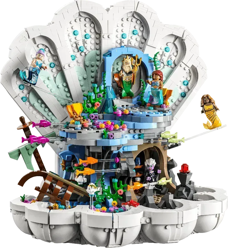 LEGO De Kleine Zeemeermin koninklijke schelp 43225 Disney LEGO DISNEY @ 2TTOYS | Official LEGO shopšš„° LEGO ā¬. 164.99