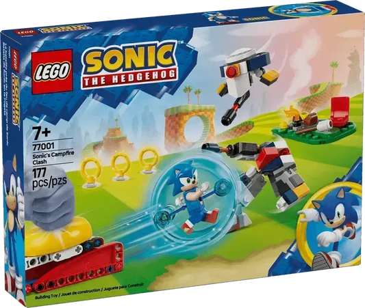 LEGO Sonic's Campfire Clash 77001 Sonic LEGO SONIC @ 2TTOYS | Official LEGO shop😊🥰 LEGO €. 16.99