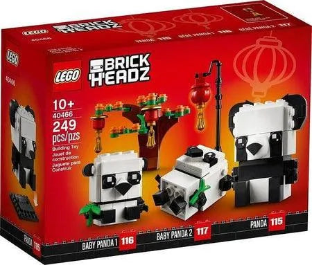LEGO Panda's voor Chinees nieuwjaar 40466 Brickheadz LEGO BRICKHEADZ @ 2TTOYS | Official LEGO shopđđ„° LEGO âŹ. 24.99