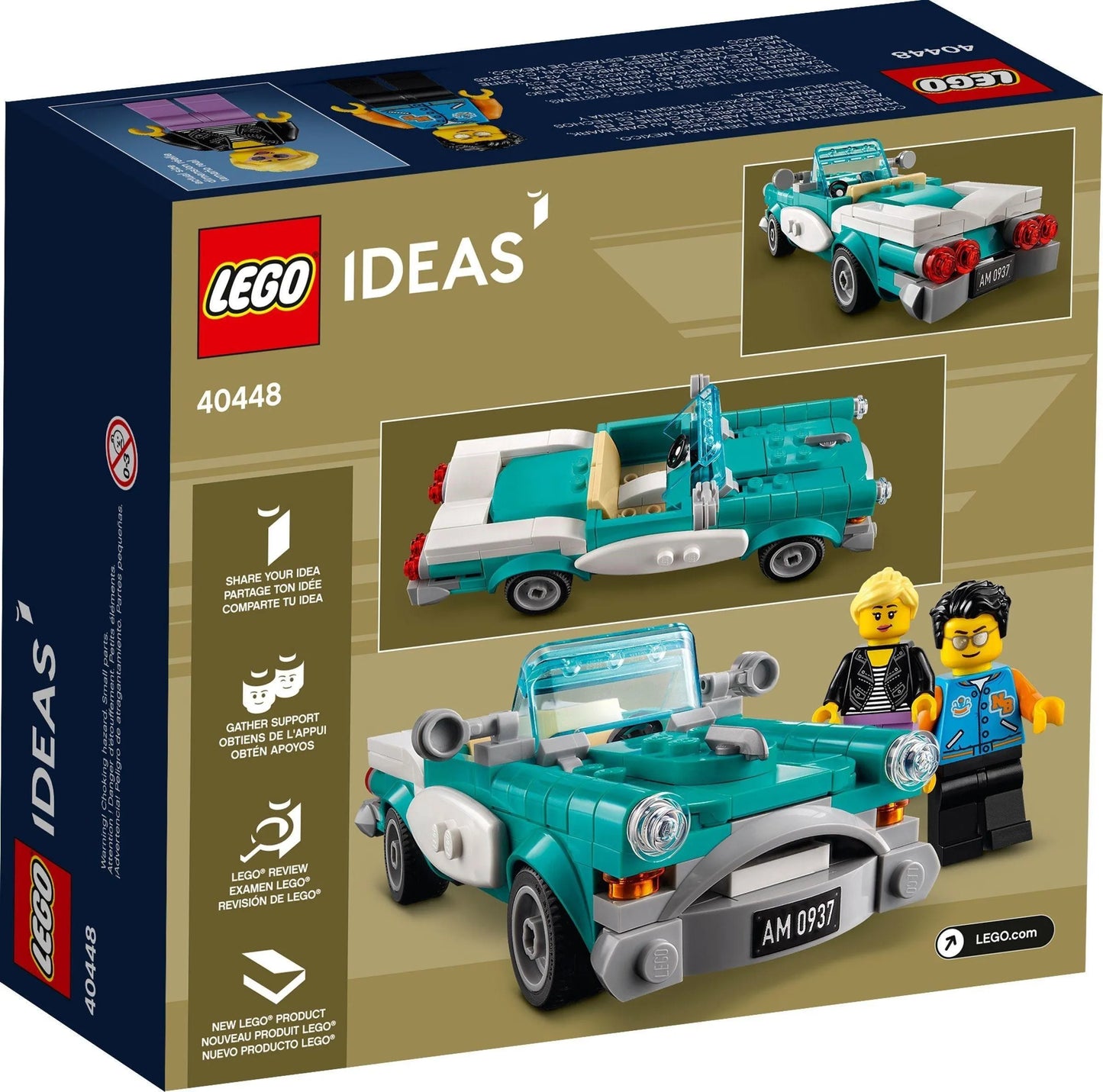 LEGO Vintage Car 40448 Ideas LEGO IDEAS @ 2TTOYS | Official LEGO shop😊🥰 LEGO €. 18.49