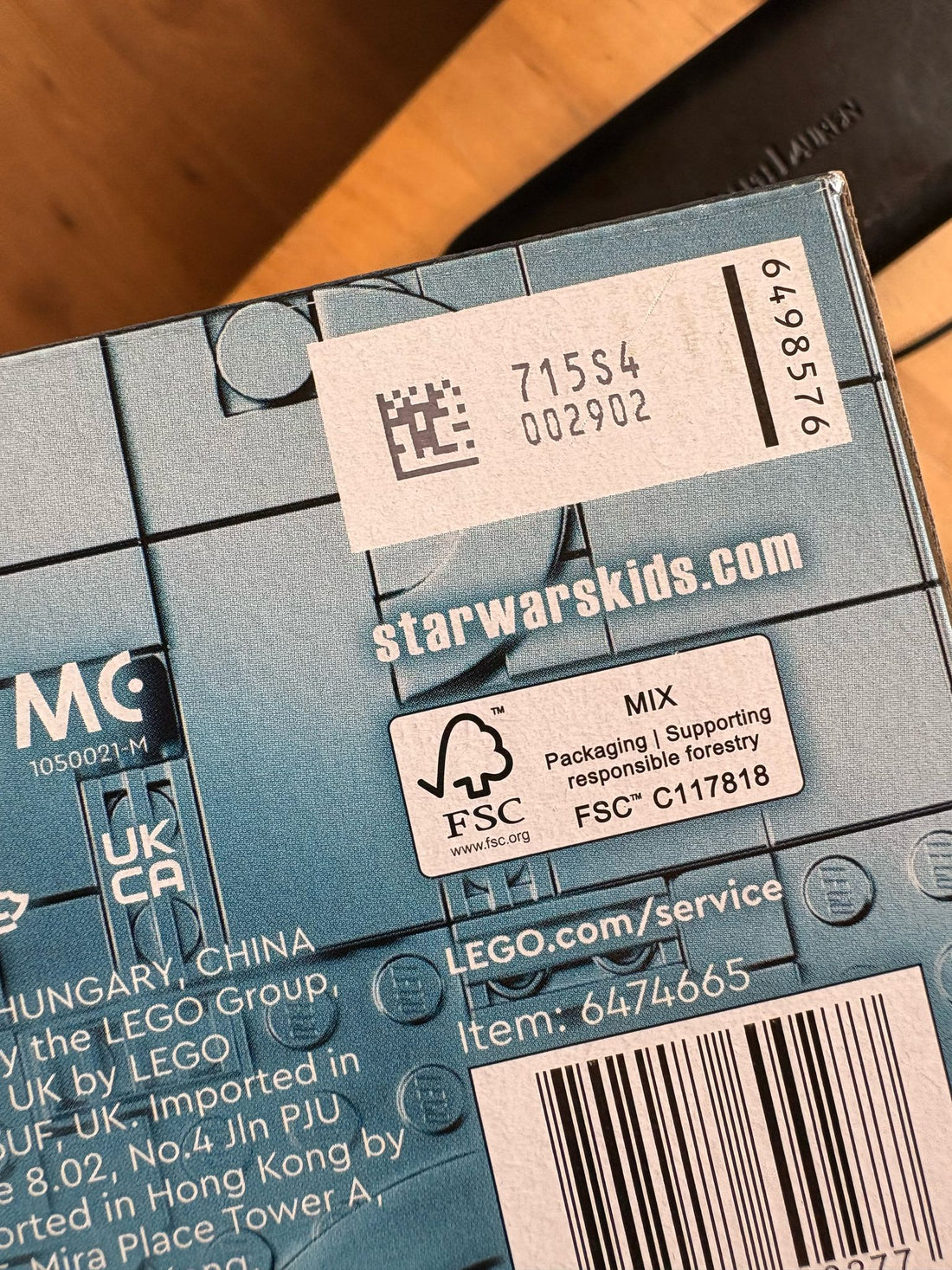 LEGO 75383.... en dan is de code belangrijk voor de kleur van de baard!