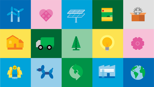 De LEGO Groep roept leveranciers op om te streven naar netto-nuldoelstellingen