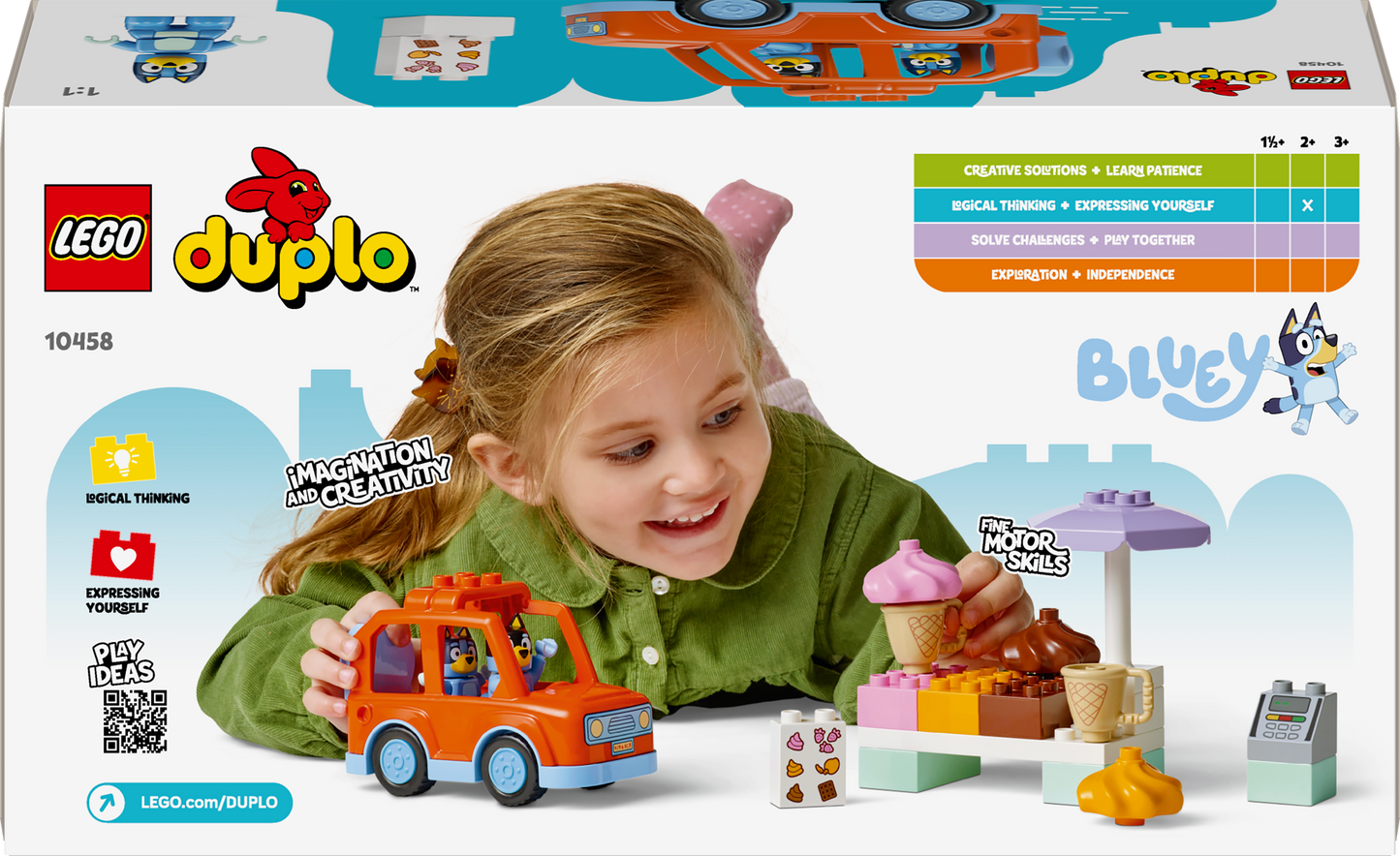 LEGO Huis van Bluey en haar familie met geheugenspel 10459 Duplo Bluey