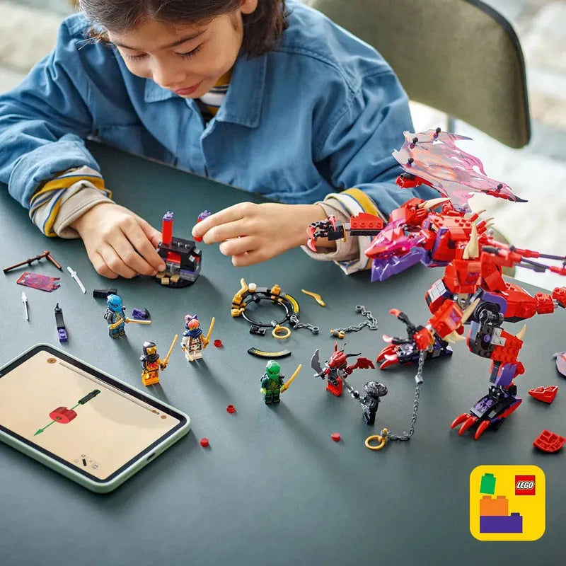 LEGO Bliksemtand Draak van Chaos 71832 Ninjago