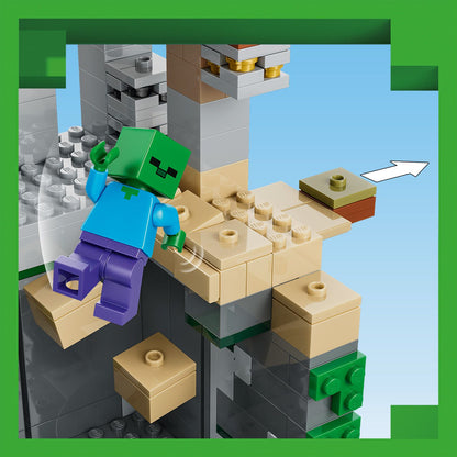LEGO Minecraft Zombiekerker Speelgoed voor Kinderen en Gamers vanaf 8 Jaar 21587