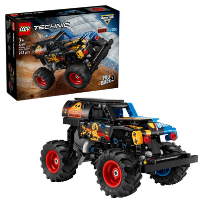 LEGO® Technic Monster Jam™ Grave Digger™ Vuur en IJs - Pull-Back Speelgoedtruck - 42219