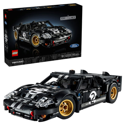 LEGO Technic 1966 Ford GT40 MKII Racewagen Vintage Auto Bouwpakket voor Volwassenen 42223