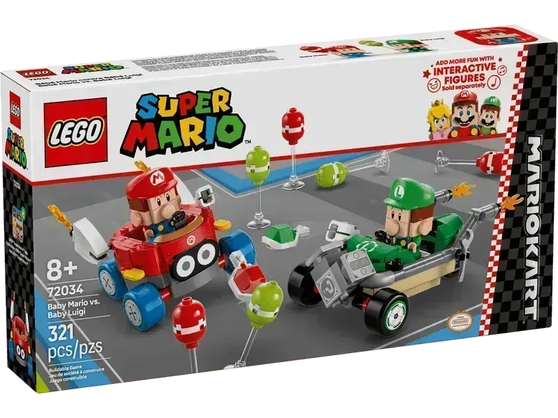 LEGO Mario Kart – Baby Mario vs. Baby Luigi 72034 SuperMario