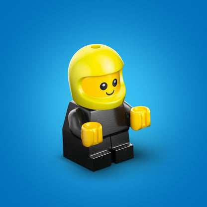 LEGO® City Voertuigen – Brandweerwagen - Mini Autobouwset met een Minifiguur van een Brandweerman - 60482