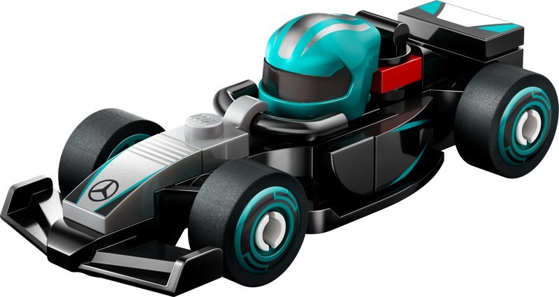 LEGO Formule 1 coureurs met hun auto 71049-2 "Mercedes" Minifiguren (1 stuk)