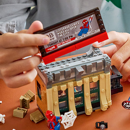 LEGO Marvel Spider-Man vs. Mysterio: de Daily Bugle Superhelden Bouwpakket voor Kinderen 76342