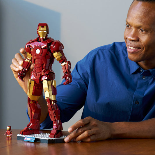 LEGO Marvel Iron Man Mark 3 – Verzameleditie Bouwpakket voor Volwassenen met Superhelden 76344