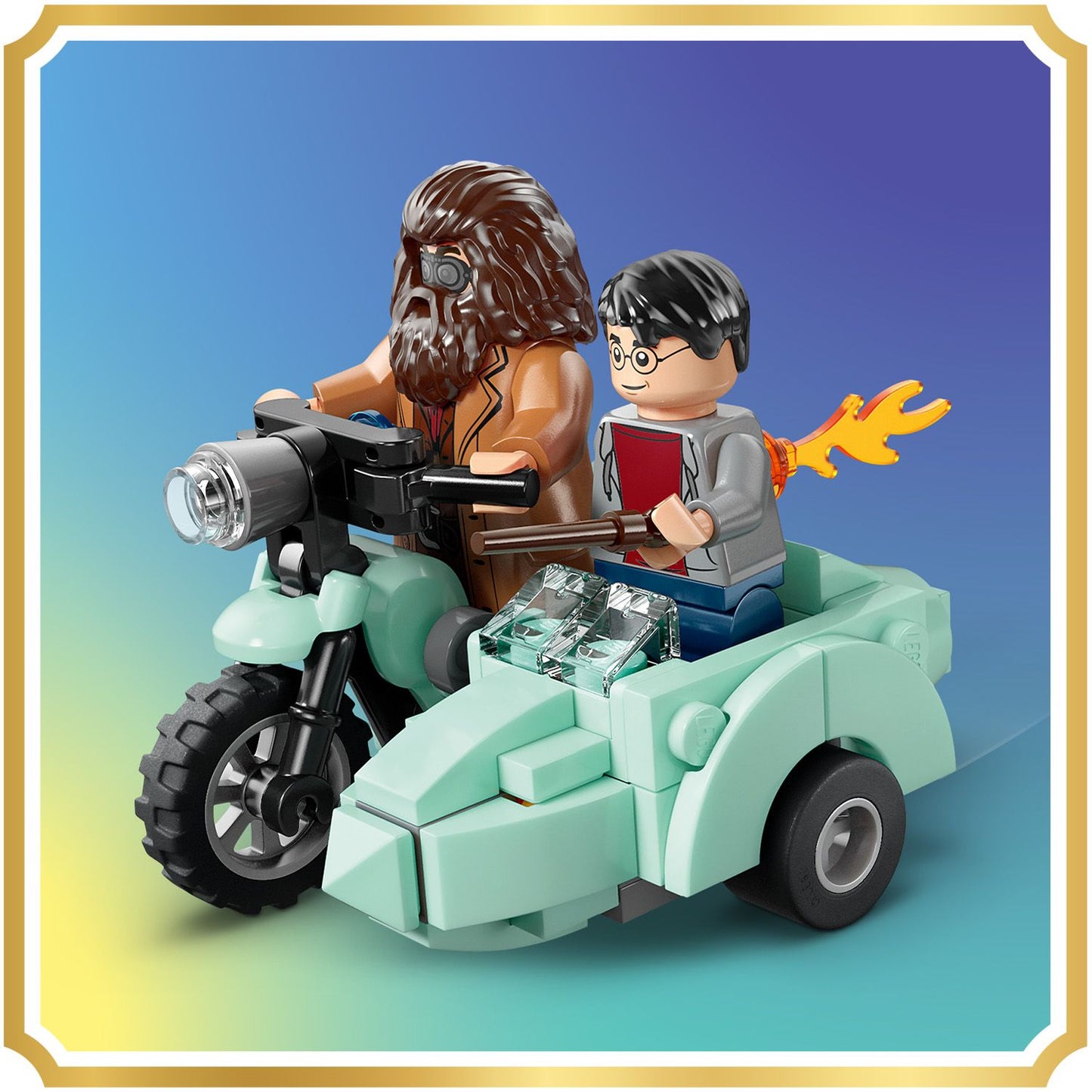 LEGO® Harry Potter™ Hagrid™ en Harry's Ligusterlaan Ontsnapping - Bouwset - Speelgoedmotor - 76459