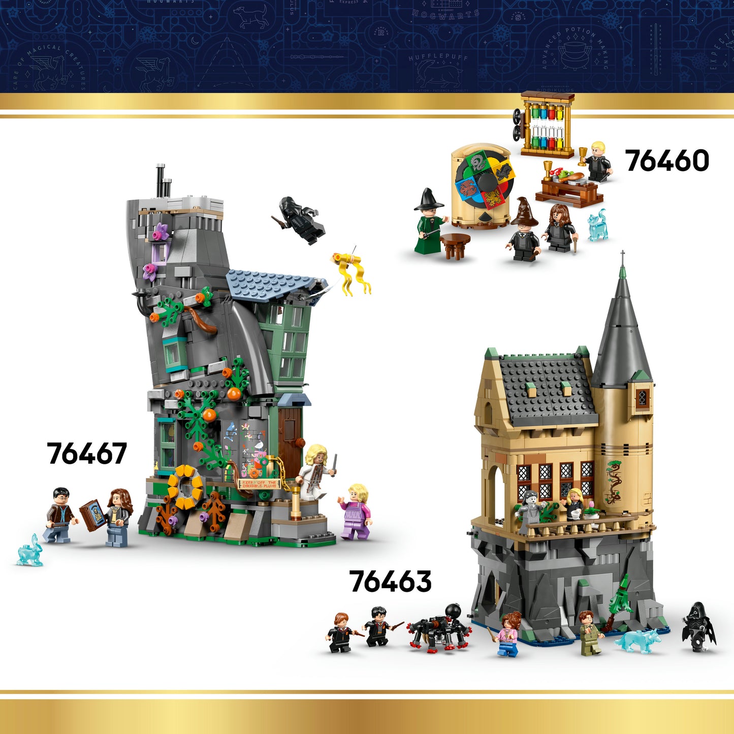 LEGO Harry Potter Ketel met Geheim Toverdrankenklaslokaal Bouwpakket voor Kinderen 76464