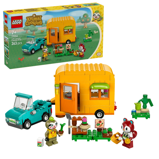 LEGO Leifs caravan en tuinwinkel 77054 Animal Crossing