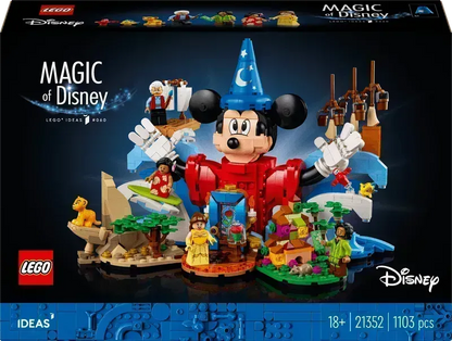 LEGO Disney 100 Celebration: Een magisch bouwavontuur 21352 Ideas