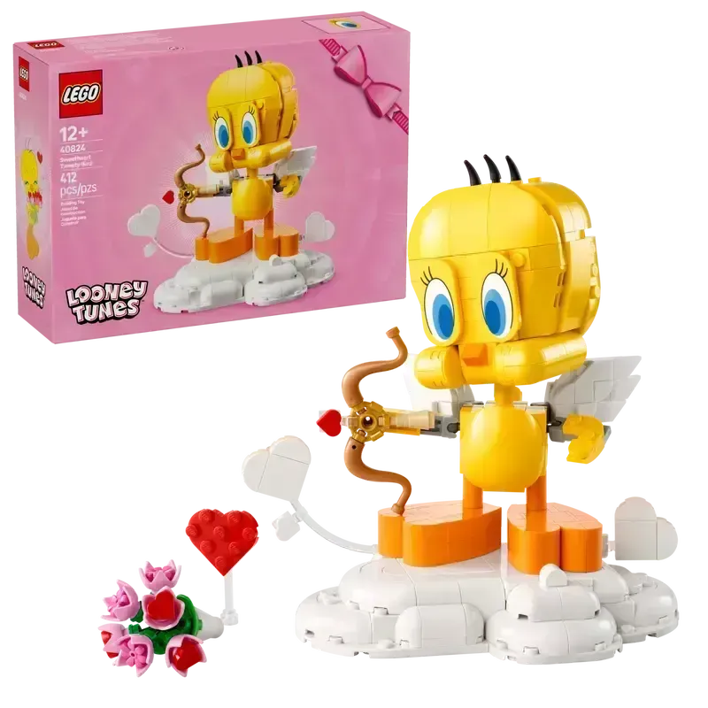 LEGO Icons Lieve Tweety Looney Tunes Bouwpakket voor Volwassenen 40824