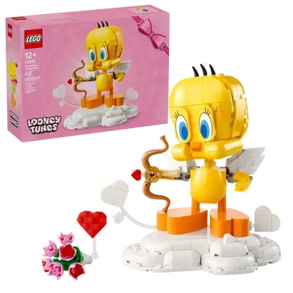 LEGO Icons Lieve Tweety Looney Tunes Bouwpakket voor Volwassenen 40824