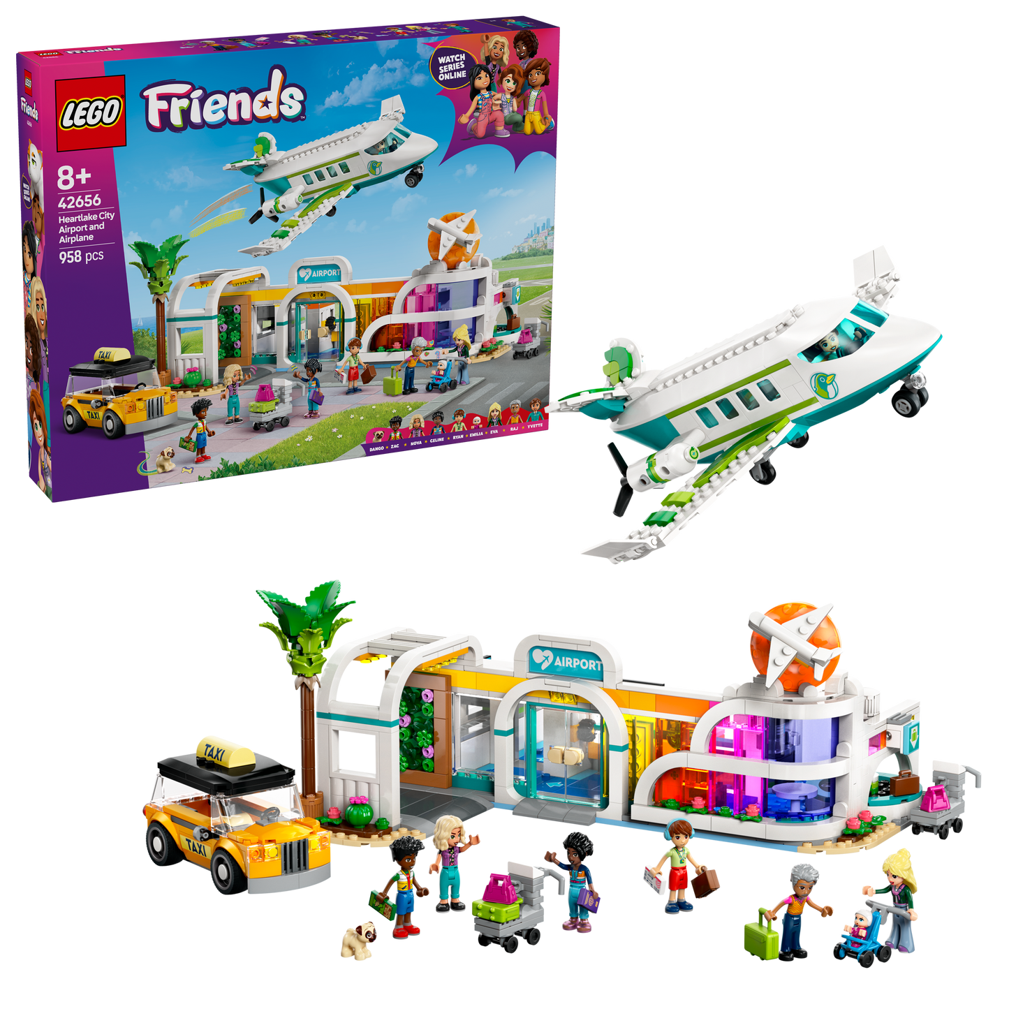 LEGO Heartlake City Vliegveld 42656 Friends