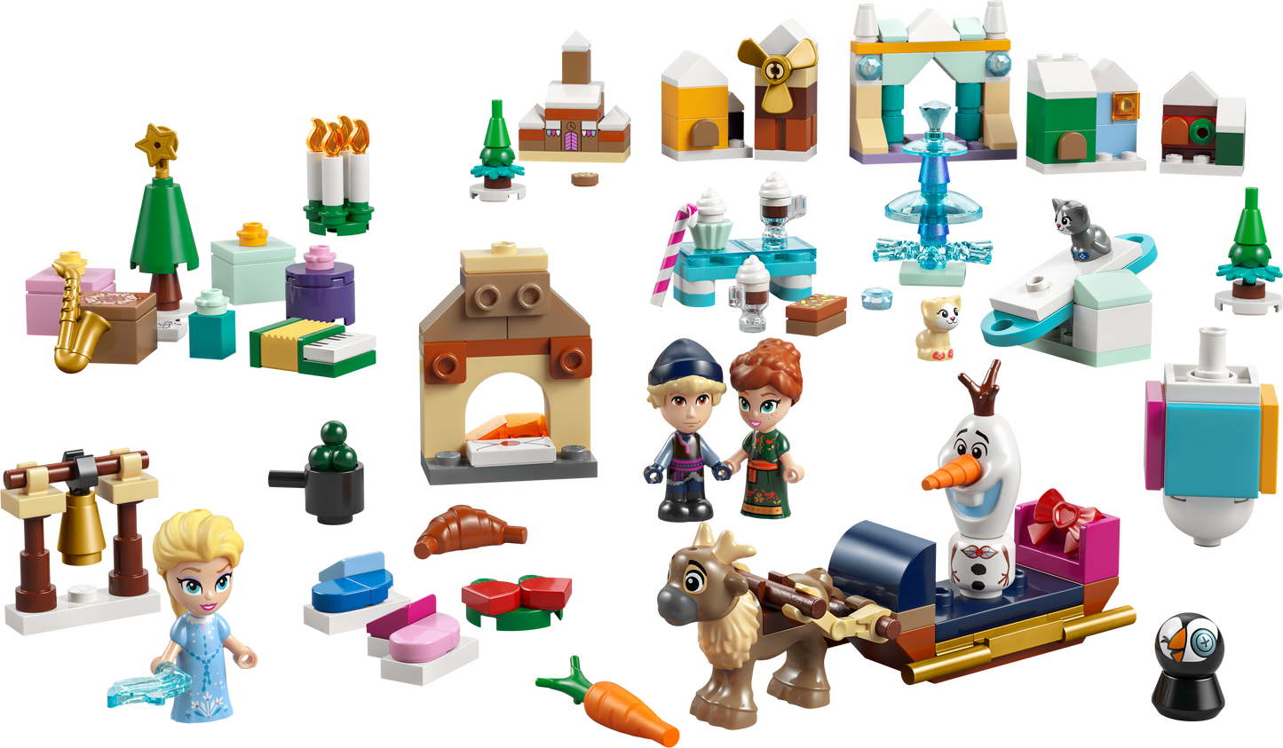 LEGO Adventkalender 2025 43273 Disney Prinsessen (Pre-Order: september)