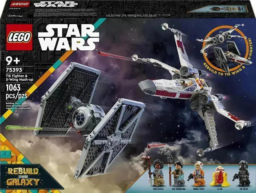 LEGO TIE Fighter en X-wing combi 75393 StarWars