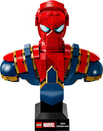 LEGO Iron Spider-Man buste 76326 Superheroes