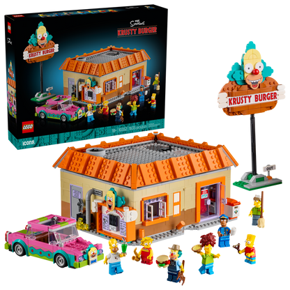 LEGO The Simpsons™: Krusty Burger 10352 Icons