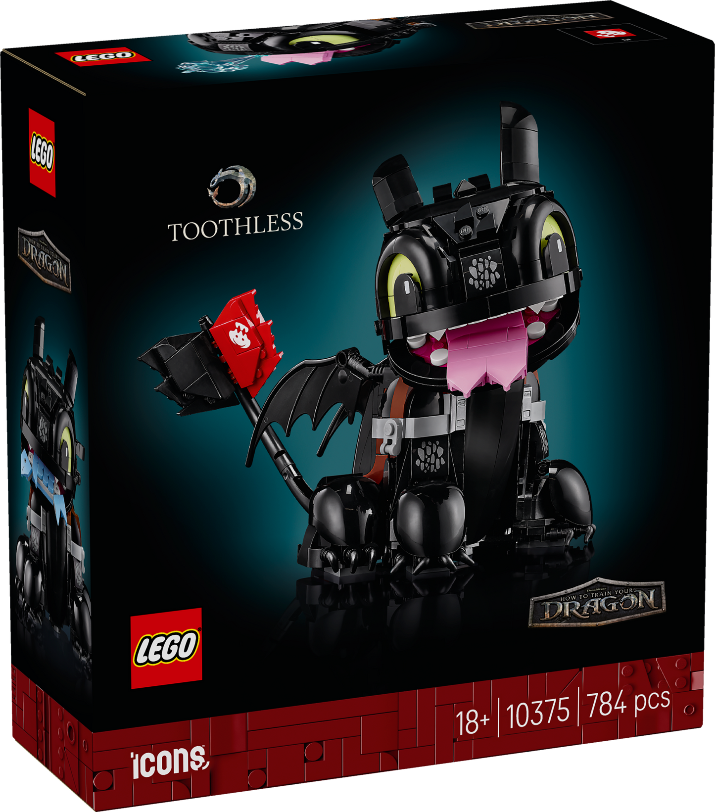 LEGO Hoe tem je een draak: Tandloos 10375 Icons
