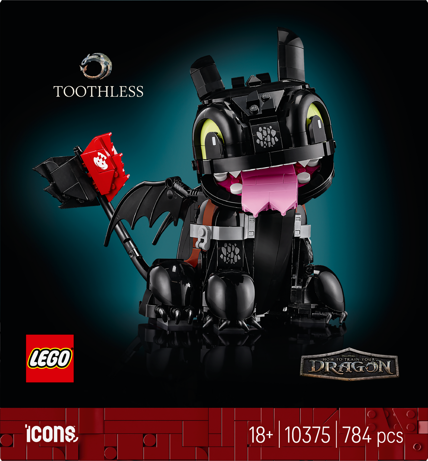 LEGO Hoe tem je een draak: Tandloos 10375 Icons