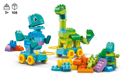 LEGO 3-in-1 dinosaurussen op wielen 10451 DUPLO