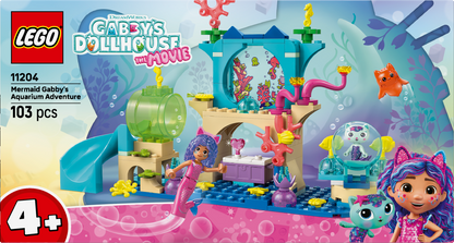 LEGO Zeemeermin Gabby's aquariumavontuur 11204 Gabby's Dollhouse (Pre-Order: augustus)
