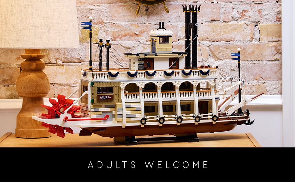 LEGO Stoomboot 21356 Ideas