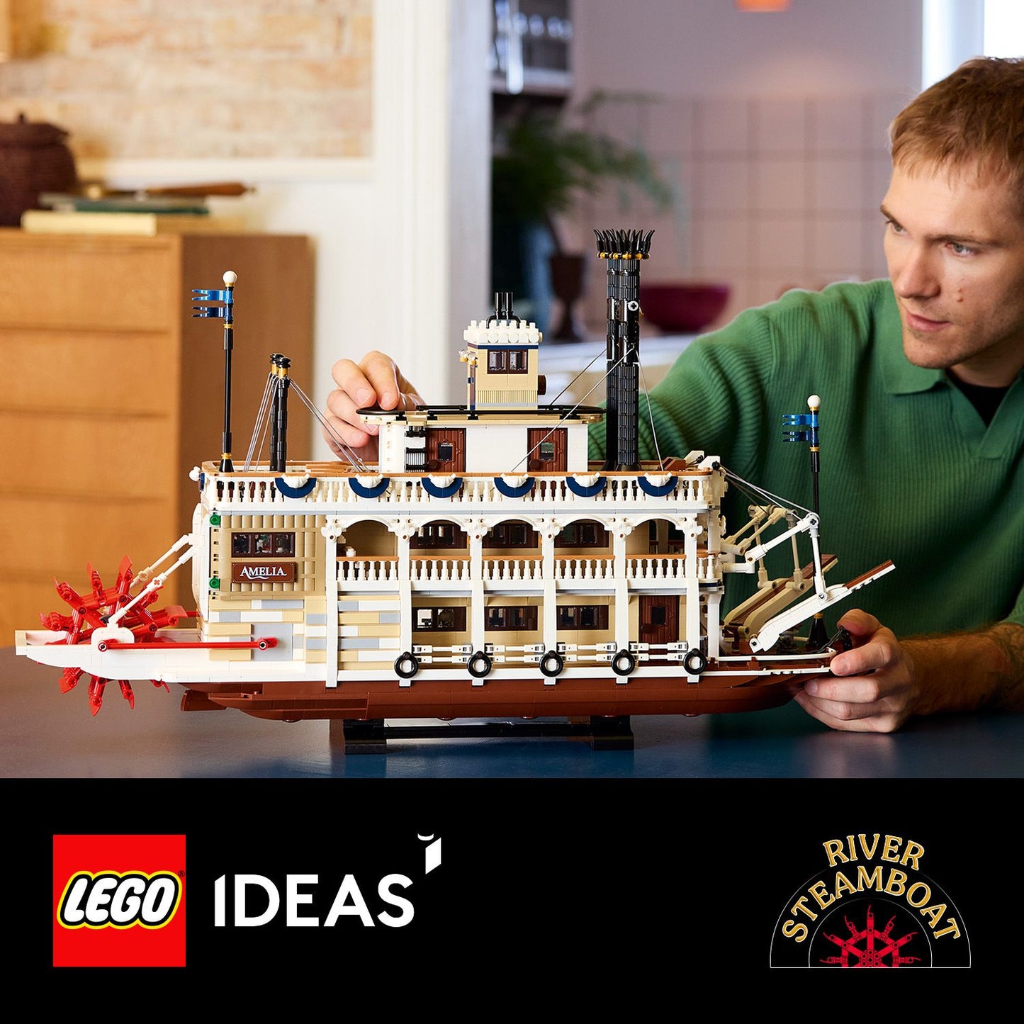 LEGO Stoomboot 21356 Ideas