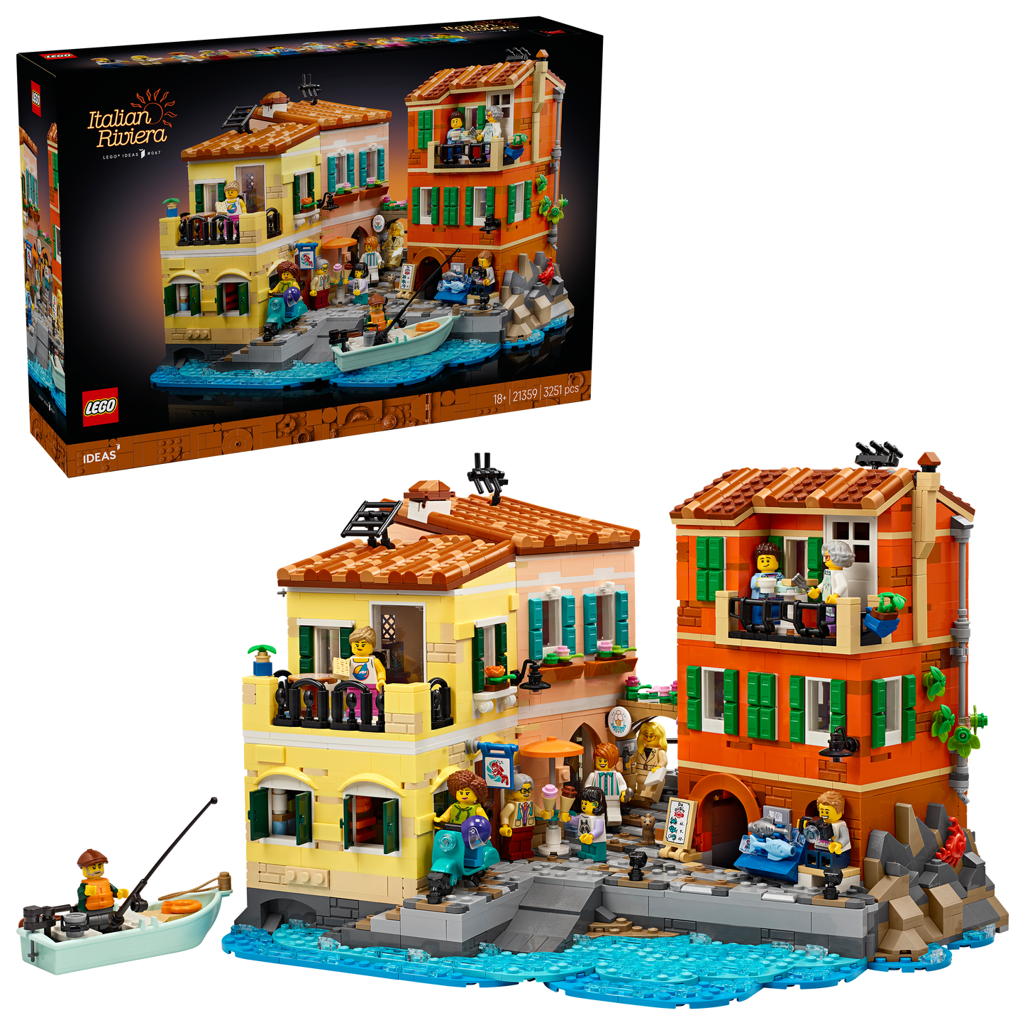 LEGO Italiaanse Rivièra 21359 Ideas