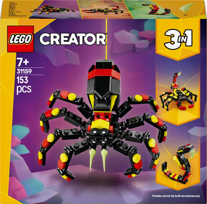 LEGO Wilde dieren: Spannende Spin 31159 Creator 3-in-1