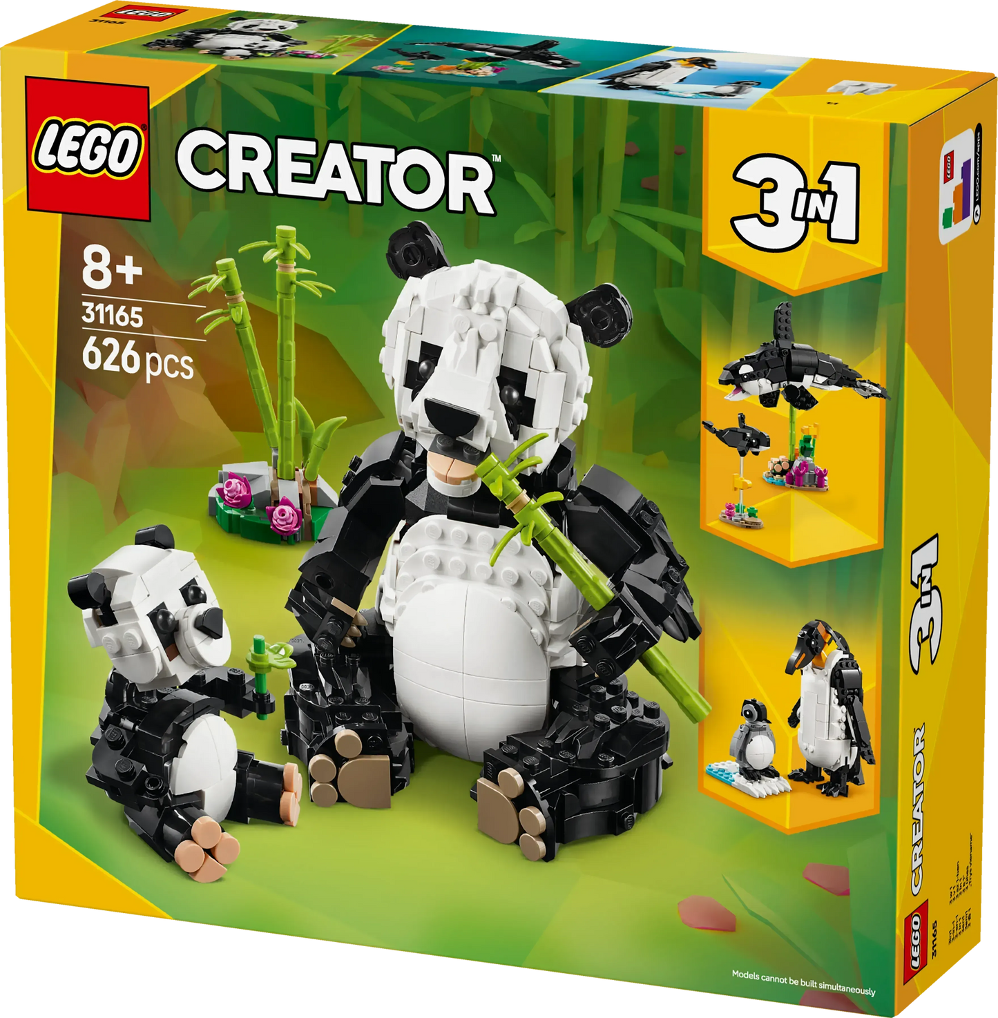 LEGO Wilde dieren: Pandafamilie 31165 Creator 3-in-1