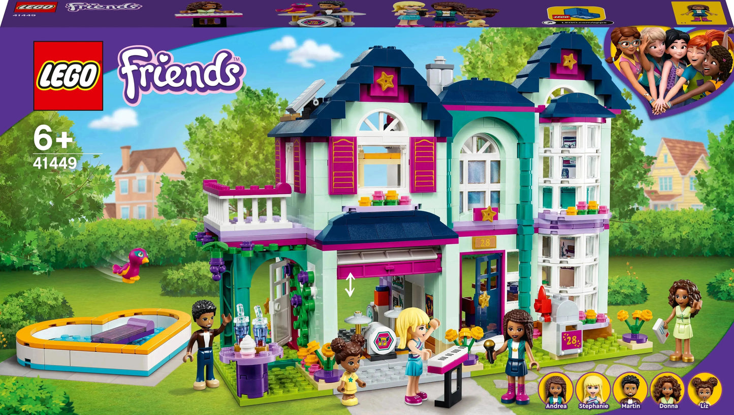 LEGO Andrea's Familie huis 41449 Friends