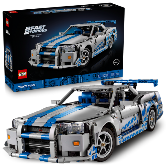 LEGO 2 Fast 2 Furious Nissan Skyline GT-R 42210 Technic