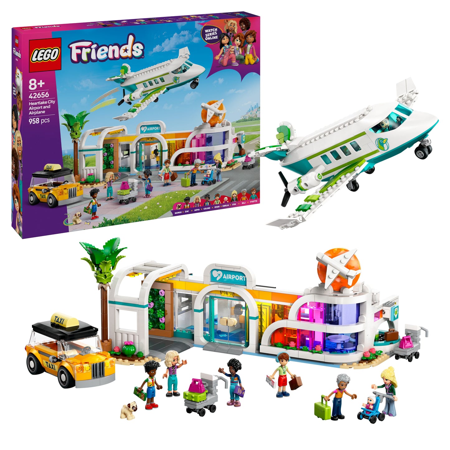 LEGO Heartlake City Vliegveld 42656 Friends