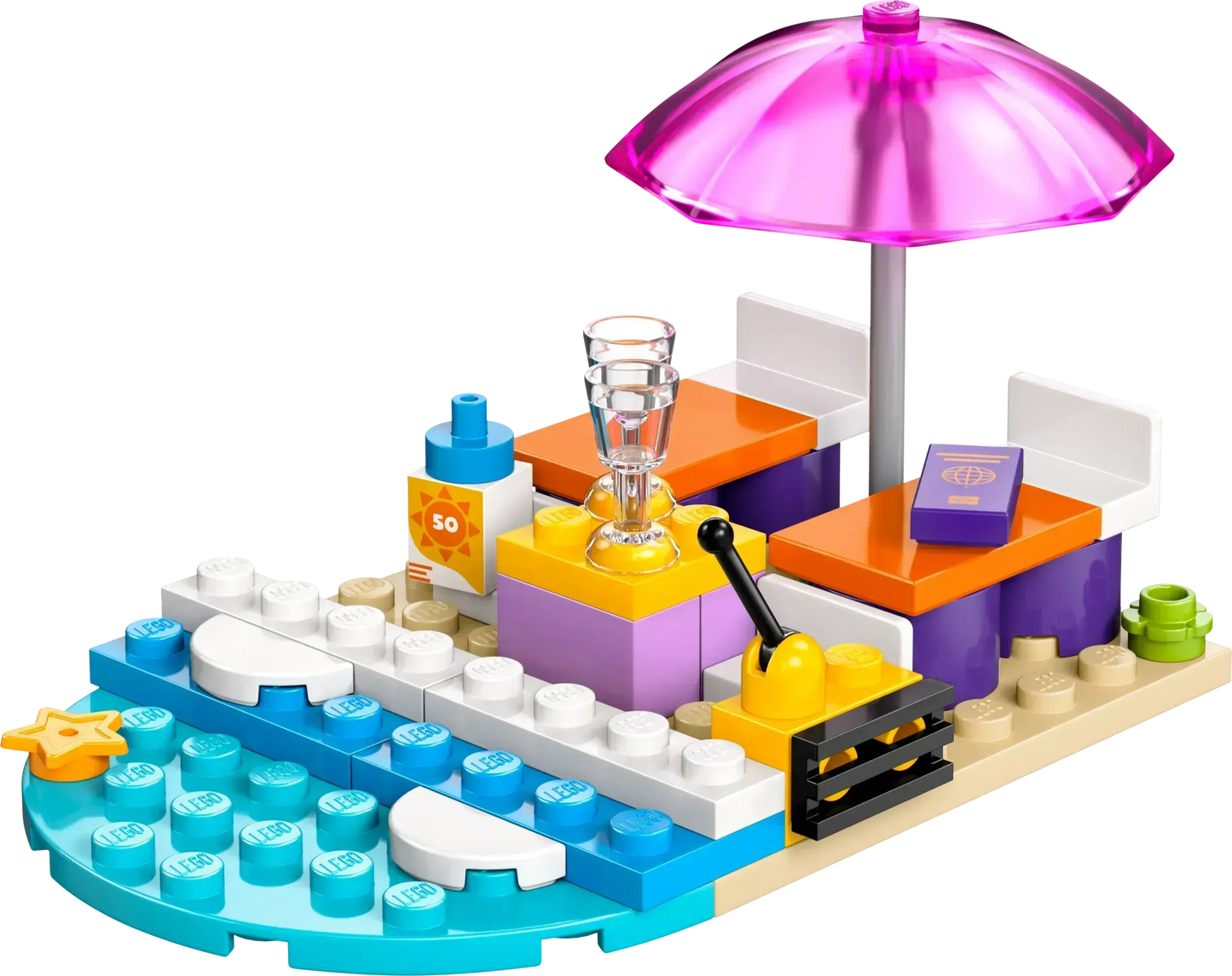LEGO Creatieve strand en reiskoffer 42672 Friends
