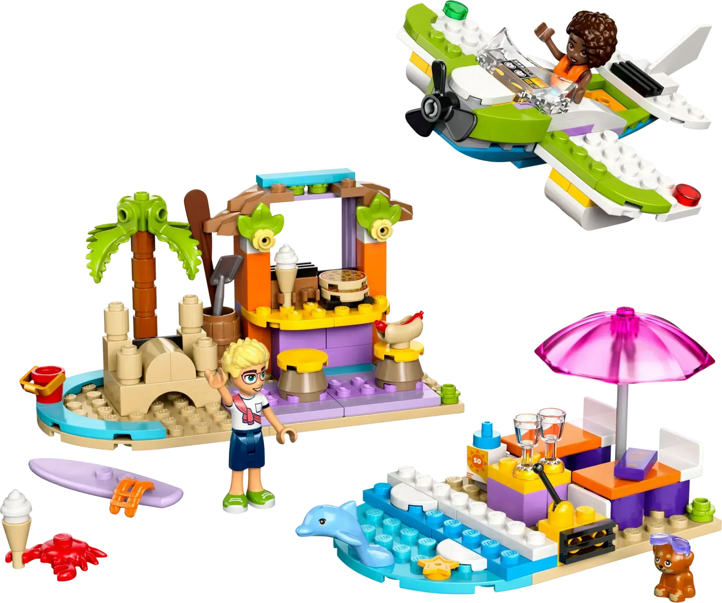 LEGO Creatieve strand en reiskoffer 42672 Friends