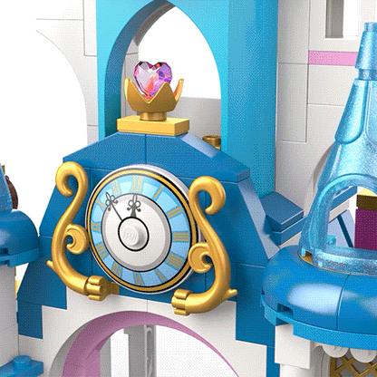 LEGO Het Disney kasteel van Assepoester en de knappe prins 43206 Disney