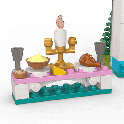 LEGO Het Disney kasteel van Assepoester en de knappe prins 43206 Disney