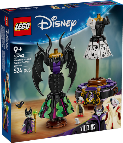 LEGO De jurken van Maleficent en Cruella De Ville 43262 Disney